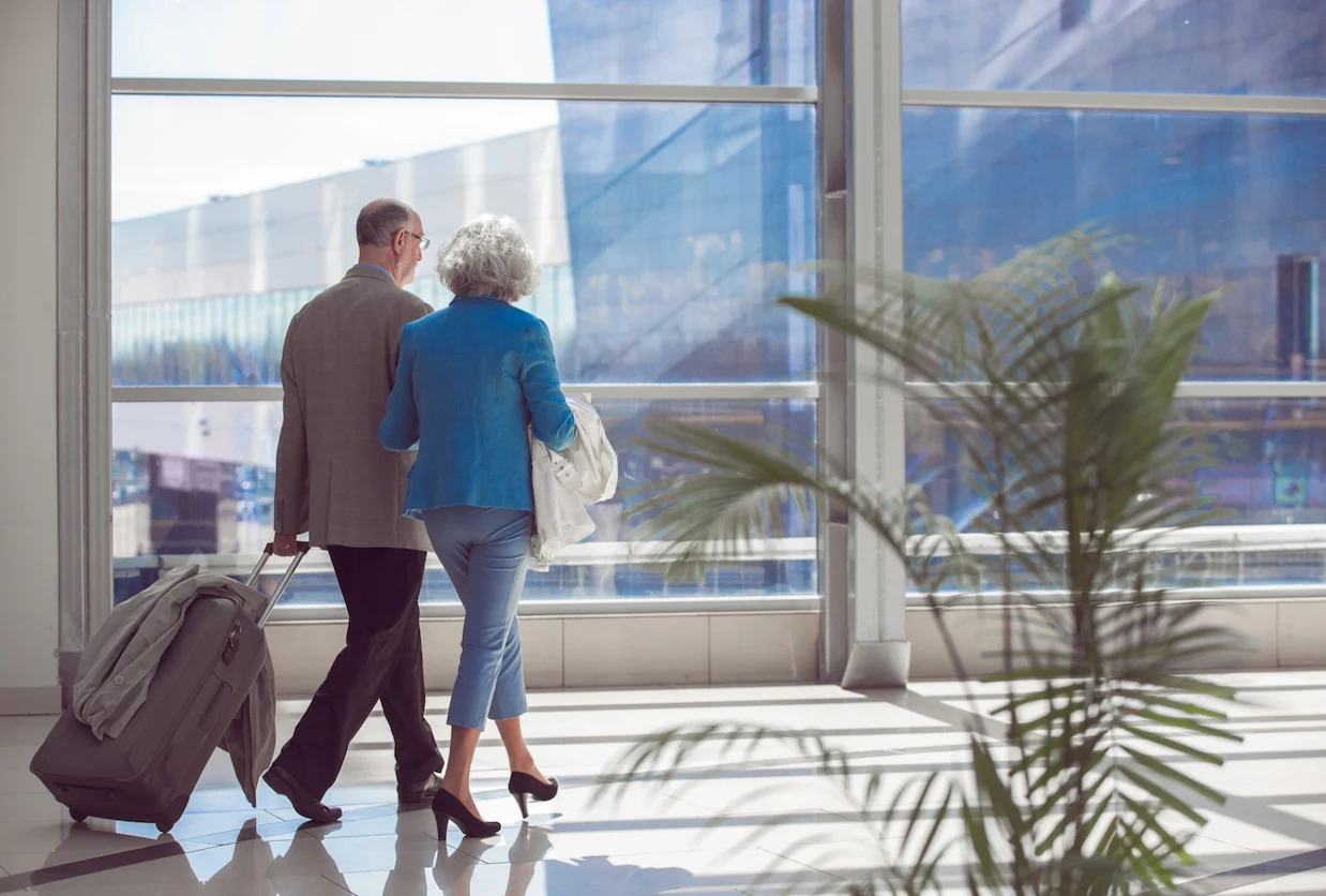 Orthopaedics surgery patients arriving airport